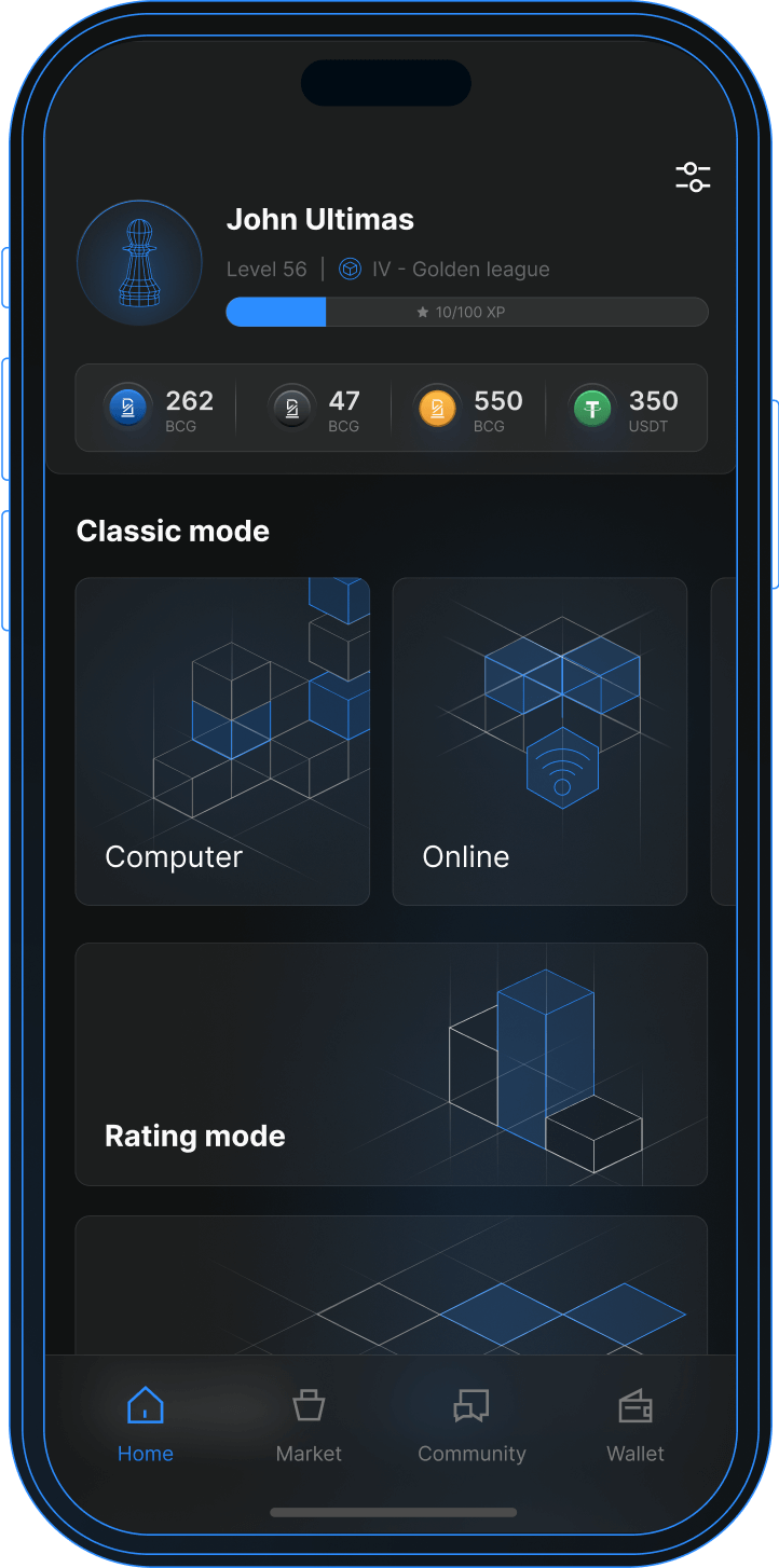 BlockChess mobile screen