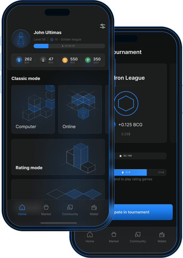 BlockChess mobile screen
